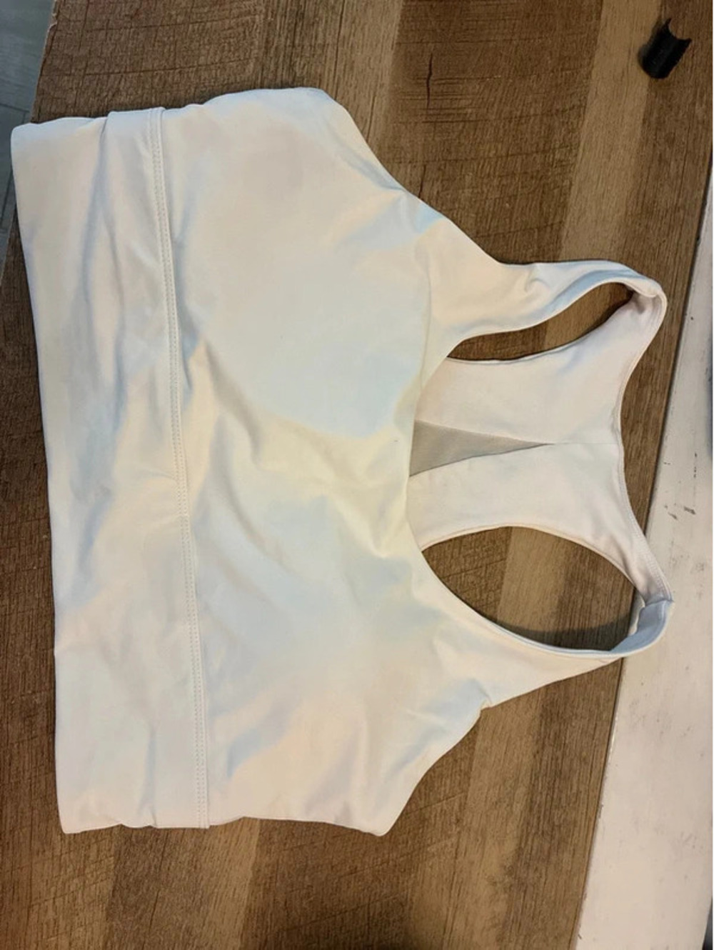 Women’s large sports bra white